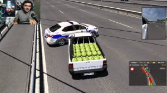  استریم شبیه‌ساز کامیون ۱ - سناتور هادی - فصل ۱ - هندونه فروشی با پراید کف استانبول