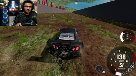  استریم بازسازی ماشین ۳ - سناتور هادی - فصل ۱ - تست کنترل ماشین‌های خارجی در جاده گلی