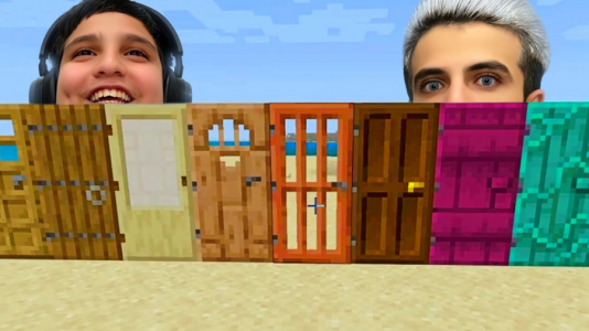  استریم ماینکرفت: چالشی - ابوالفضل ایکس مستر - فصل ۱ - چالش درب فیک ماینکرفت با علی