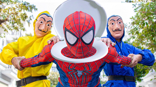  استریم مرد عنکبوتی: مایلز مورالز ریمستر ۴ - حاسیخان - فصل ۱ - نجات هلیکوپتر غول پیکر