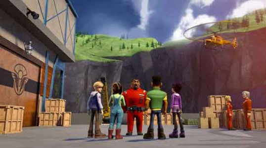 انیمیشن اژدهایان: نه قلمرو - فصل ۱ - قسمت ۱ - پرواز اول: قسمت ۱