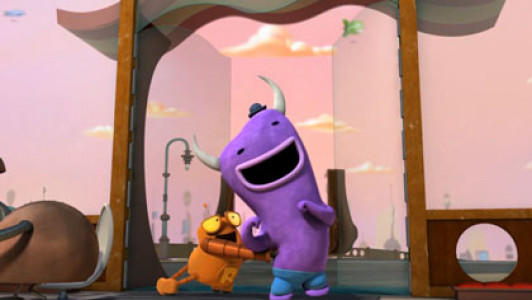 انیمیشن ربات و هیولا - فصل ۱ - قسمت ۳۳ - مسابقه