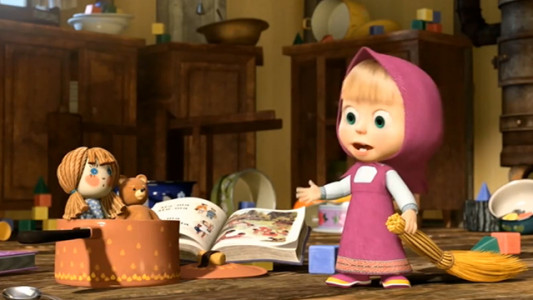 انیمیشن قصه‌های ماشا - فصل ۱ - قسمت ۱۰ - هاولو اسلای کوچولو