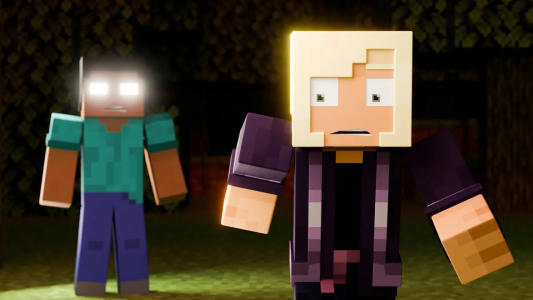 انیمیشن ماینکرفت - اودی ارنجی - فصل ۱ - فرار از دست هیروبراین