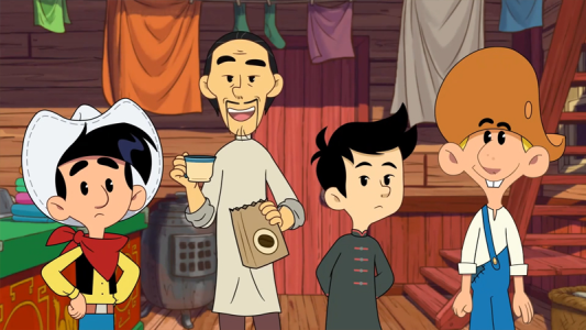 انیمیشن لوک کوچولوی خوش شانس - فصل ۱ - قسمت ۴۸ - با تمام قدرت