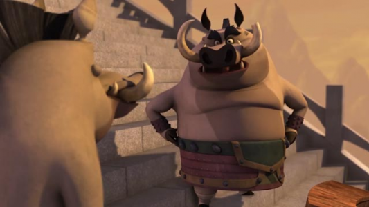 انیمیشن پاندای کونگ فو کار : افسانه های شگفت انگیز - فصل ۱ - قسمت ۱۷ - داداش پو