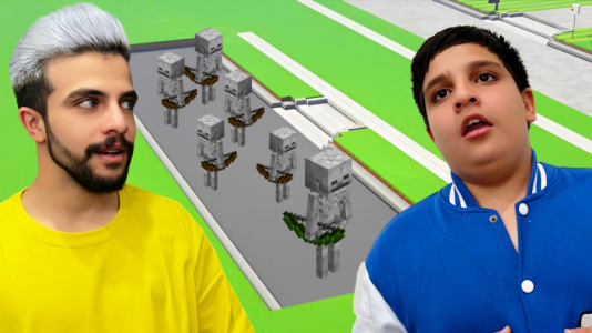  استریم ماینکرفت: چالشی - ابوالفضل ایکس مستر - فصل ۱ - چالش جاده اسکلتون ماینکرفت با علی