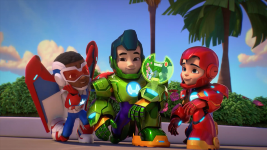 انیمیشن آیرون من و دوستان بی نظیرش - فصل ۱ - قسمت ۱۸ - ماجرای آهنربای مرد جاذبه / دوستای آهنی و بچه پرنده‌ها