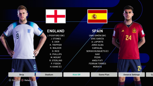  استریم پی‌اس ۲۰۲۲ : پنالتی - تایگر ایکس گیمینگ - فصل ۱ - انگلیس - اسپانیا