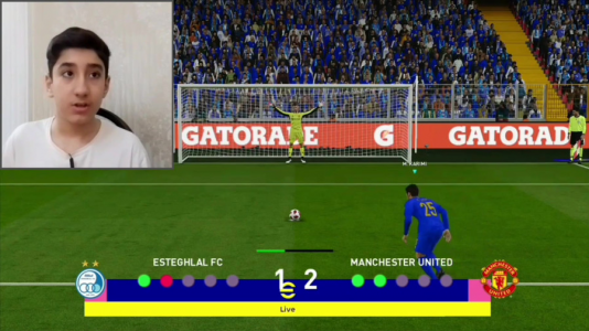  استریم پی‌اس ۲۰۲۲ : پنالتی - تایگر ایکس گیمینگ - فصل ۱ - استقلال - منچستر یونایتد