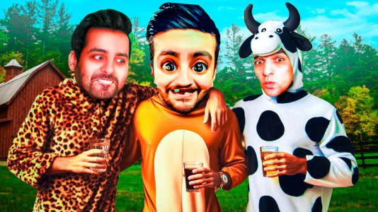  استریم ویدیوهای باحال و خفن - امیر رادون - فصل ۱ - شتر گاو پلنگ با هاشم و علی کامیکس