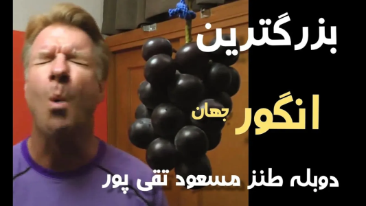 سریال اریک - مسعود تقی‌پور - فصل ۱ - تیستر آمریکایی اینباربزرگترین و شیرین ترین انگور جهانو میخوره