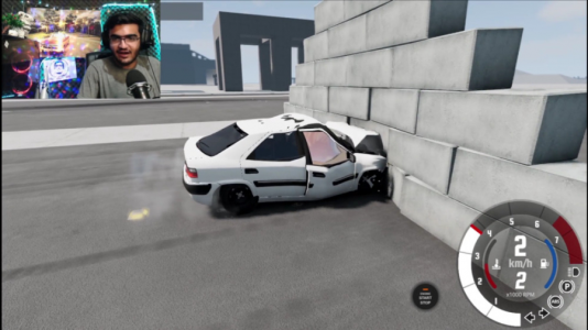  استریم بازسازی ماشین ۲ - سناتور هادی - فصل ۱ - تصادف ماشین ایرانی با مانع