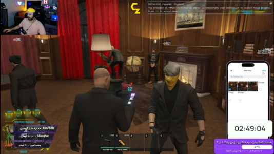  استریم جی‌تی‌ای ۵: رول پلی - عمو هیتمن - فصل ۱ - همه مهمون های کنسرت رو گروگان گرفتم این یه نقشه بود