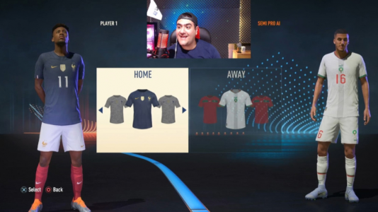  استریم فیفا ۲۰۲۳ - پرهام گیم پلی - فصل ۱ - فرانسه و مراکش