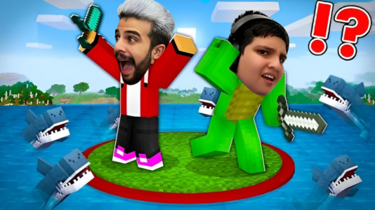  استریم ماینکرفت: چالشی - ابوالفضل ایکس مستر - فصل ۱ - چالش دایره ماینکرفت با علی