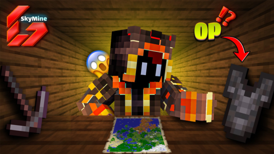  استریم ماینکرفت: اسکای‌ ماین ۲ - بندیت هادی - فصل ۱ - اسکای ماین گیم آپ رو با آیتم OP شروع کردم
