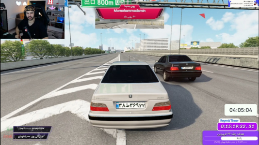  استریم استو کورسا - عمو هیتمن - فصل ۱ - درگ و تصادف پارس شوتی با پارس ELX