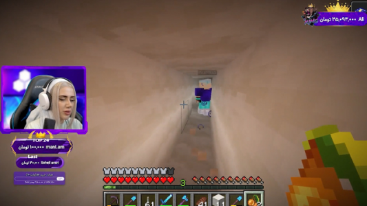  استریم ماینکرفت: ساخت پایگاه - ملینا بلیک - فصل ۱ - قسمت ۴