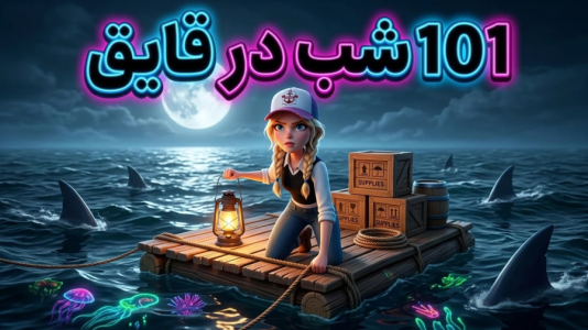  استریم روبلاکس: بقا در قایق ۱۰۱ - شادی فاکس - فصل ۱ - هیولای دریایی اومد