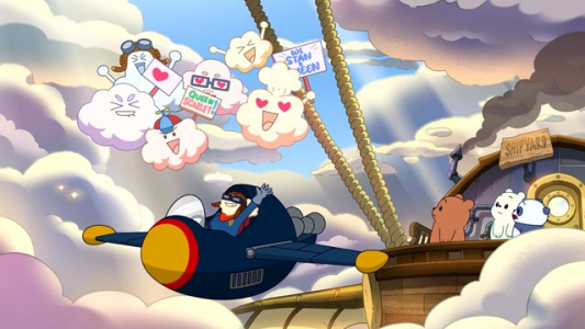 انیمیشن سه کله پوک کوچولو - فصل ۱ - قسمت ۲۴ - بدون زمین فقط هوا