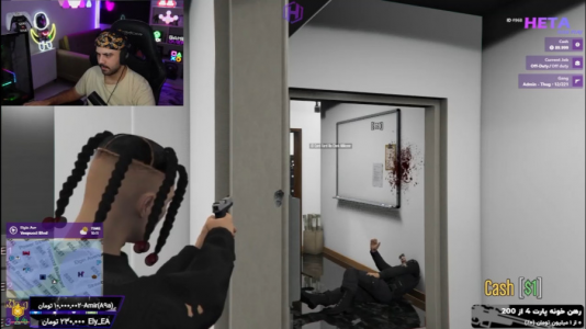  استریم جی‌تی‌ای ۵ آنلاین ۲ - عمو هیتمن - فصل ۱ - ۵ تا پلیس تنها زدم