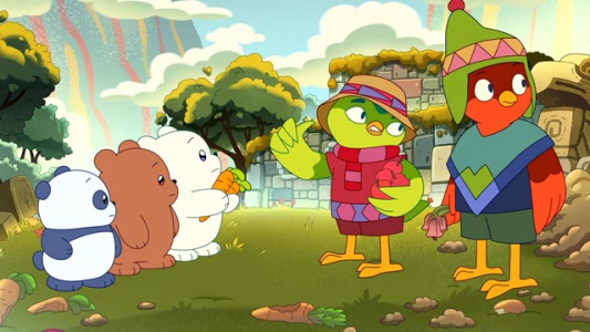 انیمیشن سه کله پوک کوچولو - فصل ۱ - قسمت ۲۲ - حیوون خونگی خرس یخی