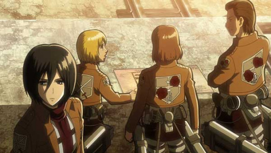 انیمیشن حمله به تایتان - فصل ۱ - قسمت ۱۱ - تلاش برای فتح تراست (قسمت هفتم)