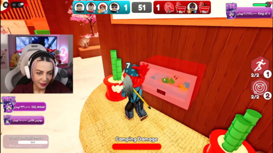  استریم بازی‌های ماجراجویانه در روبلاکس - شادی فاکس - فصل ۱ - بچه شور روبلاکس !