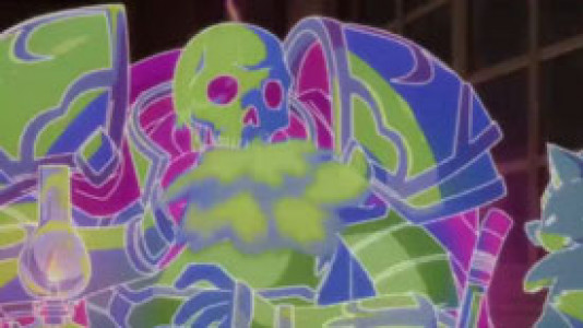 انیمیشن شوالیه اسکلتی در دنیایی دیگر - فصل ۱ - قسمت ۵ - رازی فاش شد و پیوندی جعل شد