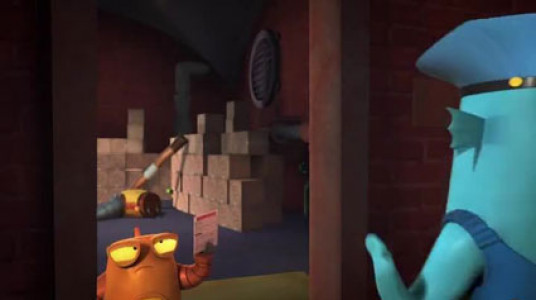 انیمیشن ربات و هیولا - فصل ۱ - قسمت ۶ - اولین چراغ چشمک نزن