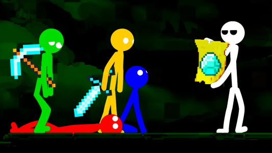 انیمیشن استیکمن‌ها در دنیای ماینکرفت - فصل ۱ - قسمت ۶