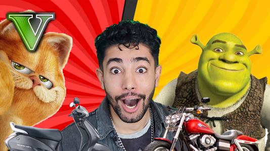  استریم جی‌تی‌ای ۵: چالش - کیکسیتاتور - فصل ۱ - مقایسه موتور سواری شرک با گارفیلد