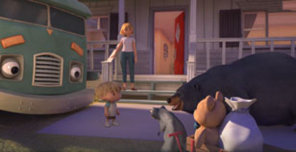 انیمیشن کامیون زباله - فصل ۱ - قسمت ۲ - مهمانی خواب