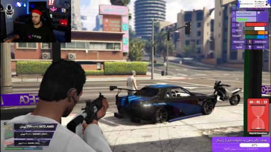  استریم جی‌تی‌ای وی ۱ - عمو هیتمن - فصل ۱ - رفتیم دزدی