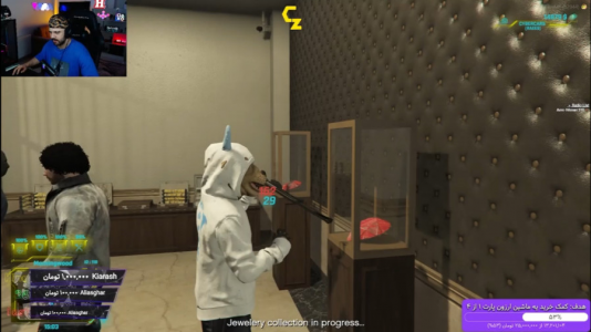  استریم جی‌تی‌ای ۵: رول پلی - عمو هیتمن - فصل ۱ - الماسی میلیون دلاری که سرقت شد