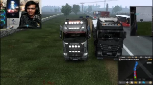  استریم شبیه‌ساز کامیون ۱ - سناتور هادی - فصل ۱ - تصادف کردیم دعوا شد