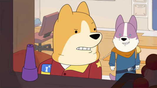 انیمیشن سگ‌ها در فضا - فصل ۱ - قسمت ۷ - ماندن