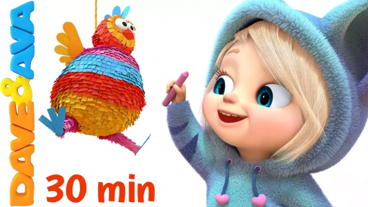 انیمیشن دیو و آوا - ترانه‌های کودکانه - فصل ۱ - قسمت ۱۱