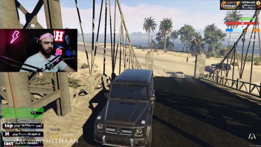  استریم جی تی ای ۵ - عمو هیتمن - فصل ۱ - مسابقه با بنز G-Class