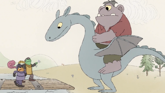 انیمیشن قورباغه و وزغ - فصل ۱ - قسمت ۳ - بهار؛ اژدها و غول ها