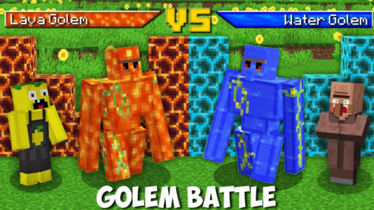  استریم ماینکرفت: داستان‌های لیمو ۲ - گیریفین وی - فصل ۱ - درگیری گالم آب و آتش لیمو