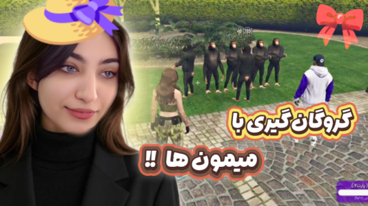  استریم جی‌تی‌ای ۵: میمون‌های گنگستر - ماریا گیم - فصل ۱ - گروگان‌گیری با میمون های گنگستر شهر!