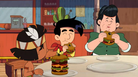 انیمیشن لوک کوچولوی خوش شانس - فصل ۱ - قسمت ۲۷ - تاس‌اندازی در تپه چیواوا