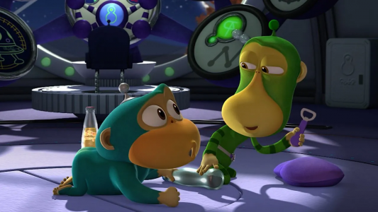 انیمیشن میمون‌های بیگانه - فصل ۱ - قسمت ۲۲