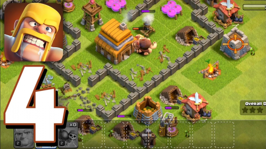 انیمیشن گیم‌پلی کلش اف کلنز - فصل ۱ - مبتدی ۴