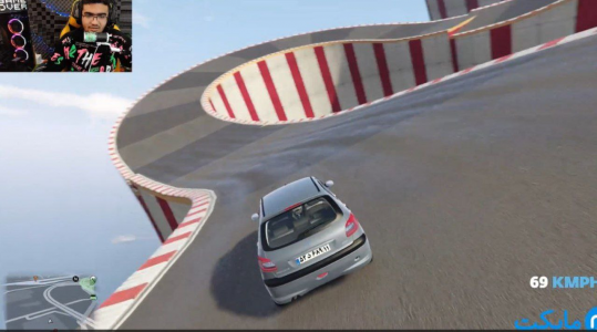  استریم چالش پرش با ماشین در جی‌تی‌ای ۵ - سناتور هادی - فصل ۱ - قسمت ۴