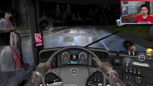  استریم شبیه‌ساز کامیون آموزشی - کیکسیتاتور - فصل ۱ - تنظیم صندلی کامیون اسکانیا