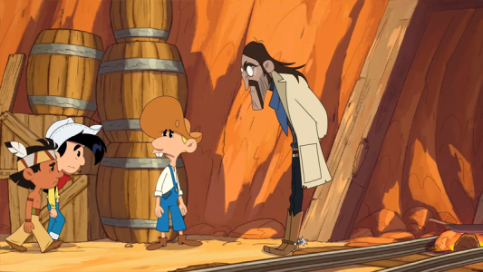 انیمیشن لوک کوچولوی خوش شانس - فصل ۱ - قسمت ۵ - بدشانسی در ناتینگ گالچ