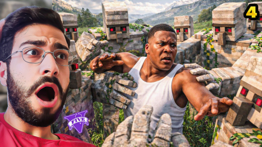  استریم جی‌تی‌ای ۵: دنیای ماینکرفت - حسین آرتی‌جی - فصل ۱ - ماب های ترسناک